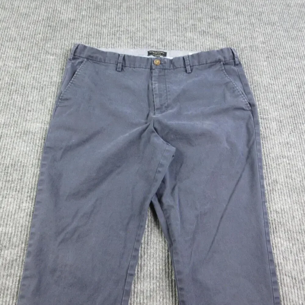Banana Republic Pants Mens 38x30 Blue Weathered Mason Chino Slim 37x27.5*